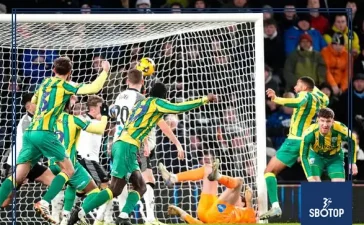 SBOTOP Derby County 1-1 West Brom: Baggies Halt Poor Away Form with Late Chris Mepham Equalizer