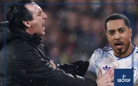 SBOTOP: Sancho Strikes Late as Aston Villa Edge Fenerbahce to Secure Europa League Round of 16 Spot