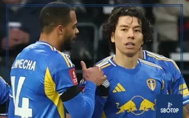 SBOTOP: Leeds United Stage Second-Half Comeback to Defeat Derby County 3-1 and Avoid FA Cup Shock