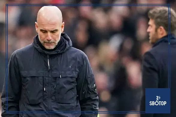 SBOTOP: Guardiola Laments City’s Flat Display as United Claim Derby Win Amid Dalot Red Card Debate