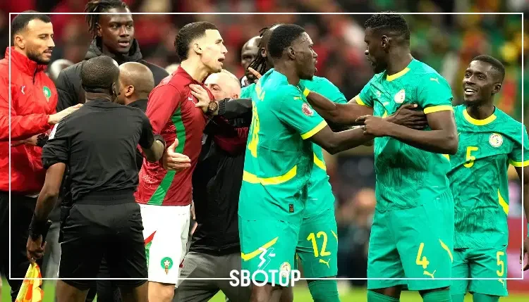 SBOTOP: Senegal’s ‘Shameful’ Walk-Off Clouds AFCON Victory Over Morocco Sadio Mane Condemns ‘Sad’ Incident