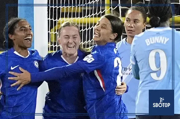 SBOTOP: Kaptein’s Late Winner Sends Chelsea Past Man City and Secures Women’s League Cup Final Place