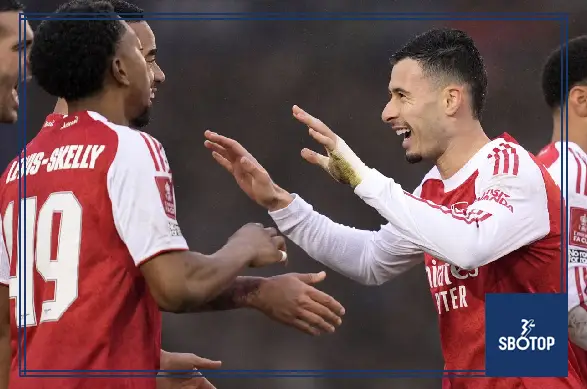 SBOTOP: Martinelli Silences Doubters with FA Cup Hat-Trick as Arsenal Rout Portsmouth