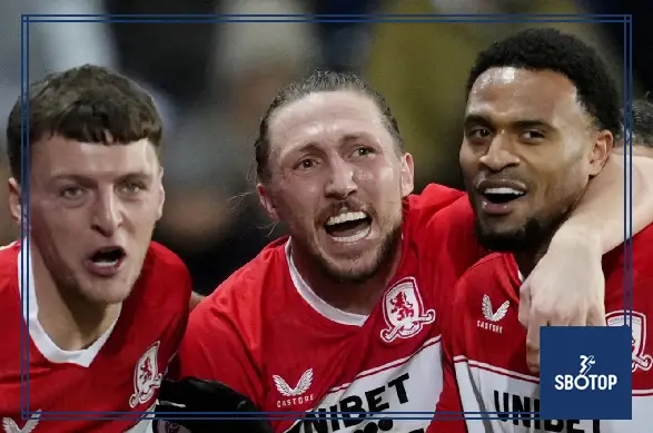 SBOTOP: Delano Burgzorg’s Last-Minute Strike Seals 3-2 Win for Middlesbrough Over West Brom in Eric Ramsay’s Debut