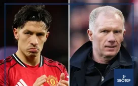 SBOTOP: Lisandro Martínez Fires Back at Paul Scholes After Standout Display in United’s Derby Triumph