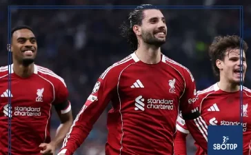 SBOTOP: Szoboszlai’s Free-Kick Secures Narrow Liverpool Win Over Marseille Boosting Knockout Hopes