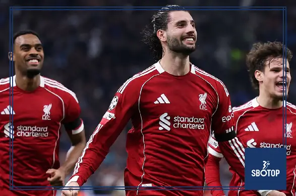 SBOTOP: Szoboszlai’s Free-Kick Secures Narrow Liverpool Win Over Marseille Boosting Knockout Hopes