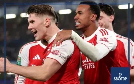 SBOTOP: Arsenal Edge Chelsea 3-2 in Carabao Cup Semi-Final First Leg as Viktor Gyökeres Ends Goal Drought