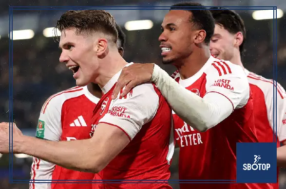 SBOTOP: Arsenal Edge Chelsea 3-2 in Carabao Cup Semi-Final First Leg as Viktor Gyökeres Ends Goal Drought