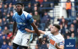 SBOTOP: Patrick Agyemang’s Late Strike Secures Narrow 1-0 Victory for Derby County Over Preston North End