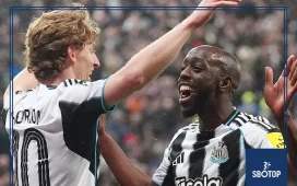 SBOTOP: Newcastle Cruise Past PSV 3-0 to Enter Top Eight in Champions League Table at St James’ Park