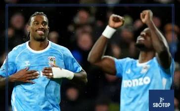 SBOTOP: Haji Wright Secures Late Winner as Coventry City Edge Millwall 2-1