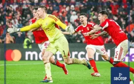 SBOTOP Benfica Victory Hero : Anatoliy Trubin Steals the Spotlight