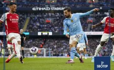 SBOTOP Bernardo Silva Sends Warning to Arsenal : Man City Still Fighting for the Title