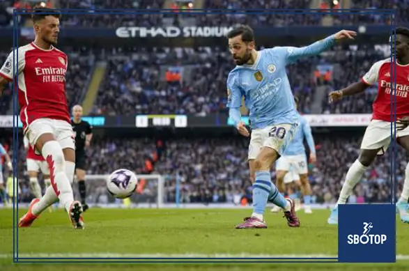 SBOTOP Bernardo Silva Sends Warning to Arsenal : Man City Still Fighting for the Title