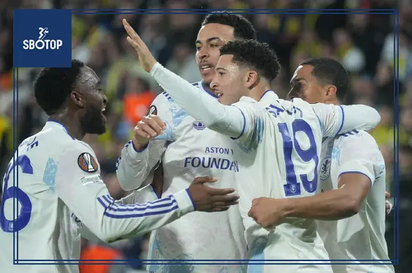 SBOTOP Europa League Roundup : Sancho’s Goal Sends Villa Through, Roma Dominates at Olimpico, Lyon Tops the Table