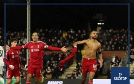 SBOTOP Premier League Tonight : Late Drama as Liverpool Held 2-2 at Fulham