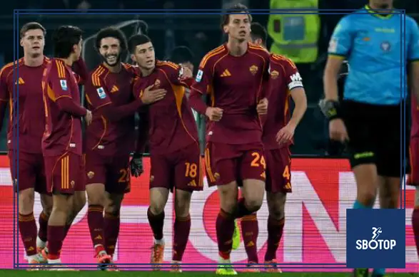 SBOTOP : AS Roma Tops Serie A 2025 with Most Points Recorded This Season