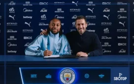 SBOTOP : Antoine Semenyo Joins Manchester City, Ready to Take the Next Step Under Pep Guardiola