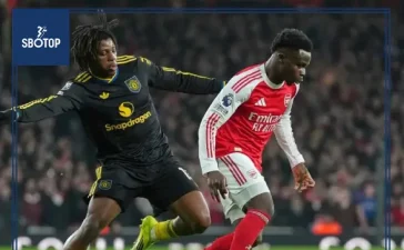 SBOTOP : Arsenal Blamed Saka and Trossard for Painful Loss to Manchester United