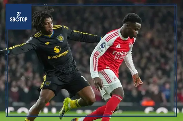 SBOTOP : Arsenal Blamed Saka and Trossard for Painful Loss to Manchester United
