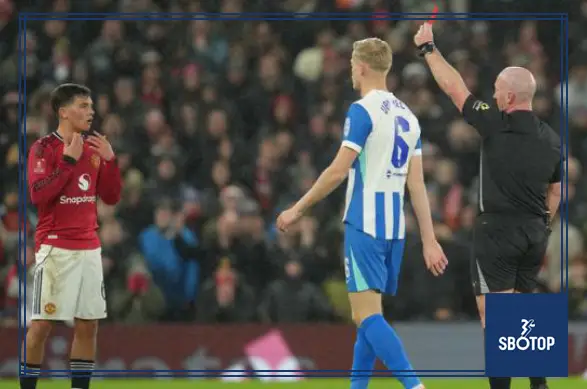 SBOTOP _ Darren Fletcher Erupts on Touchline After Manchester United’s FA Cup Exit to Brighton