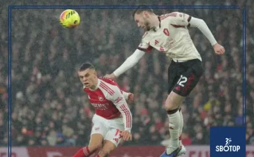 SBOTOP : Gabriel Martinelli Apologizes After Controversial Push on Bradley