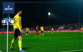 SBOTOP : Ronaldo Scores 960th Goal as Al Nassr Overpowers Damac and Closes Gap on Al Hilal