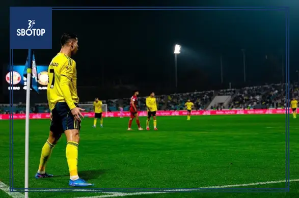 SBOTOP : Ronaldo Scores 960th Goal as Al Nassr Overpowers Damac and Closes Gap on Al Hilal