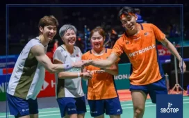 SBOTOP _ Tang Jie and Ee Wei Storm into Malaysian Open Quarter Finals with Commanding Win