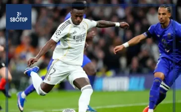SBOTOP: Vinicius Junior Shines Bright, Silences Bernabeu Critics
