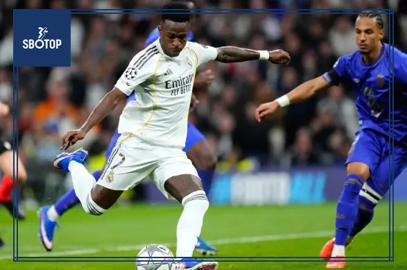 SBOTOP: Vinicius Junior Shines Bright, Silences Bernabeu Critics