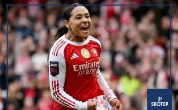 SBOTOP: Olivia Smith’s Decisive Goal Secures 1-0 Victory for Arsenal Women Extending Lead Over Man City to Eight Points