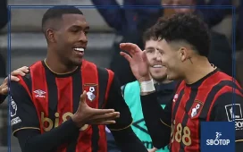 SBOTOP Bournemouth 1-1 Aston Villa: Rayan Nets on Debut Start as Villa Slip Further Behind Arsenal