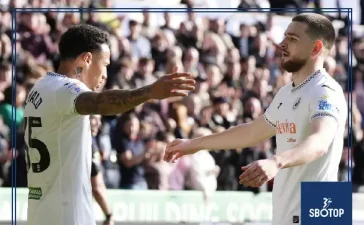 SBOTOP: Zan Vipotnik Scores Twice as Vitor Matos’ Swansea City Crush Sheffield Wednesday 4-0
