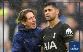 SBOTOP Cristian Romero Under Spotlight: Thomas Frank Won’t Reveal Fines After Social Media Controversy