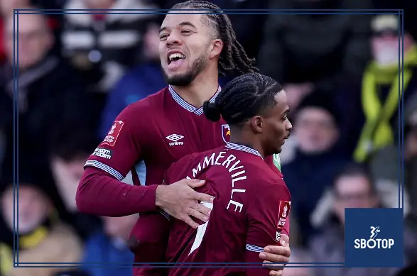 SBOTOP: Crysencio Summerville’s Extra-Time Strike Sends West Ham Past Burton Albion into FA Cup Fifth Round