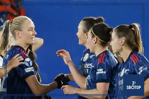 SBOTOP: Frida Maanum Scores Twice as Arsenal Dominate OH Leuven 4-0 Edging Closer to Women’s Champions League Quarter-Finals