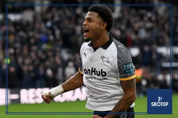 SBOTOP: Brewster and Agyemang Fire Derby County to 2-0 Triumph Over Swansea City