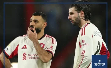 SBOTOP: Liverpool Risk Falling Behind the Premier League’s Top Five as Pressure Mounts on Arne Slot