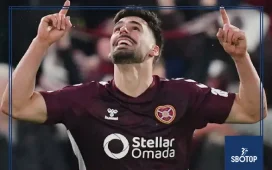 SBOTOP: Claudio Braga’s Late Strike Secures Draw for Celtic Against Ten-Man Hearts in Thrilling Scottish Premiership Clash