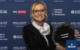 SBOTOP: Sarina Wiegman Reflects in Surprise as FWA Honour Marks an Unforeseen Journey with England Women