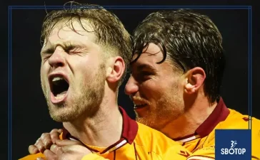 SBOTOP: Stephen Welsh’s Late Strike Earns Motherwell a 1-1 Draw Against Rangers Denying Danny Röhl a Key Title-Race Win