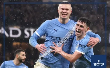SBOTOP: Man City Crush Fulham 3-0 to Narrow Gap to Arsenal Reigniting Premier League Title Race Under Pep Guardiola