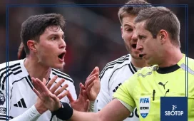 SBOTOP: Marco Silva Blasts VAR Decision After Controversial Call in Manchester United’s Win Over Fulham