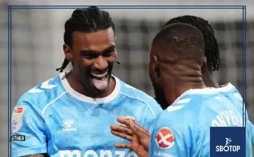 SBOTOP: Haji Wright’s Stunning Hat-Trick Fires Coventry City Past Middlesbrough and Returns Sky Blues to Championship Summit