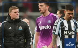 SBOTOP: Eddie Howe Concedes Shortcomings at St James' Park After Newcastle United Fall to Brentford