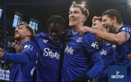 SBOTOP: Everton Stun Fulham with Late Comeback to Climb into Eighth Place in Premier League