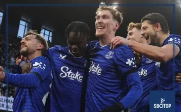 SBOTOP: Everton Stun Fulham with Late Comeback to Climb into Eighth Place in Premier League