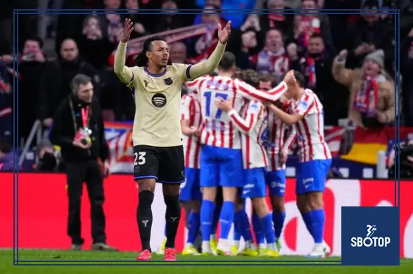 SBOTOP Atletico Madrid Dominate Barcelona 4-0 : Leg Two at Camp Nou Holds the Key